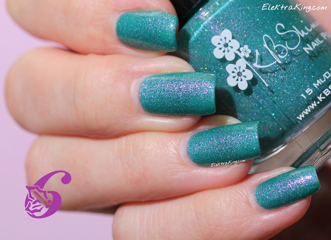 December 6 – Mermaid's Christmas aka KBShimmer Teal Another Tail