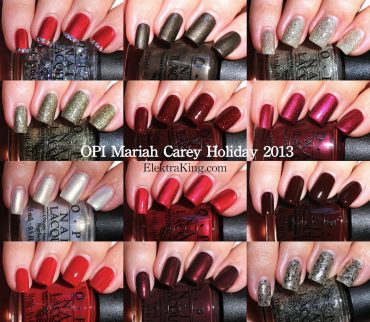 OPI Mariah Carey Holiday 2013 Collection