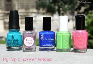 My Top 5 Summer Polishes