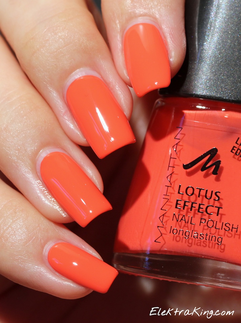 Swatch of the day ♥ Manhattan Coral Clubbeat