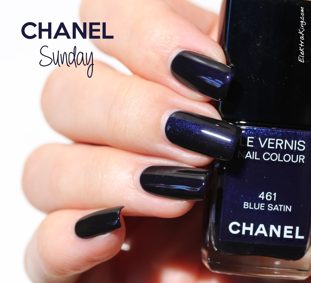Chanel Sunday ✿ Blue Satin