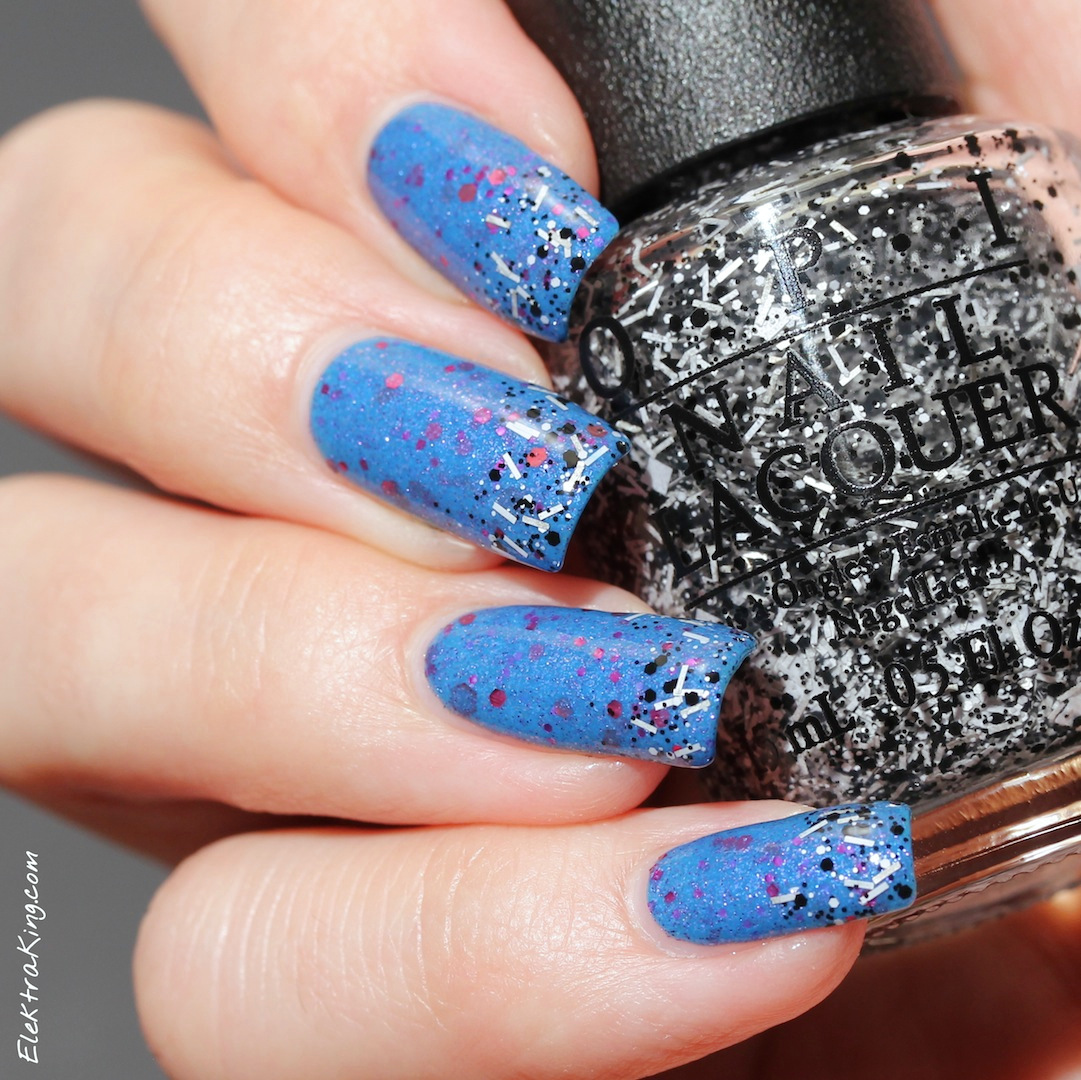 SuperChic Lacquer Second Star To The Right & OPI I’ll Tinsel You In {December 18}