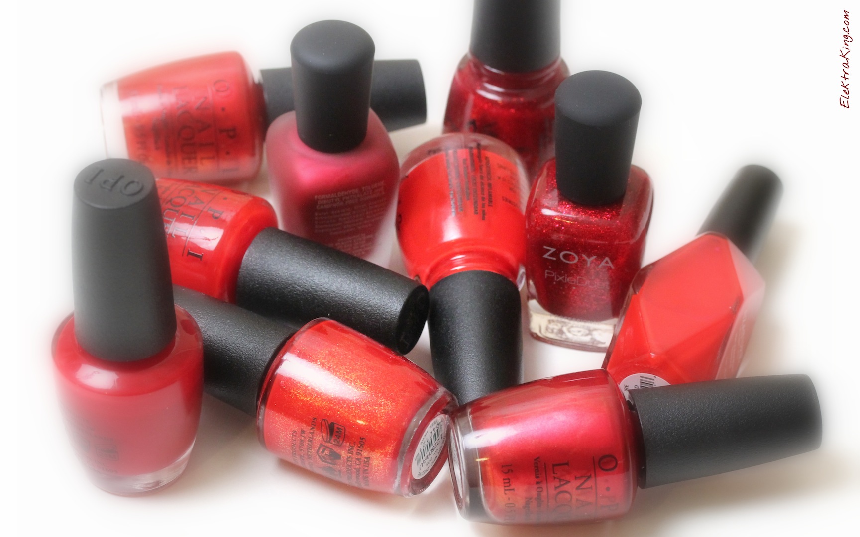 Holiday Red Polishes