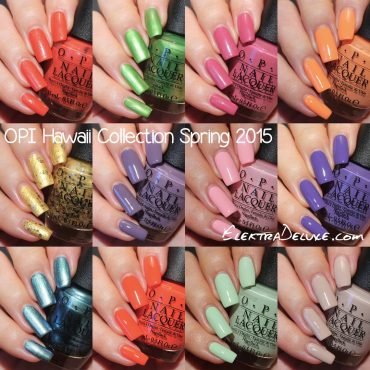OPI Hawaii Collection Spring 2015